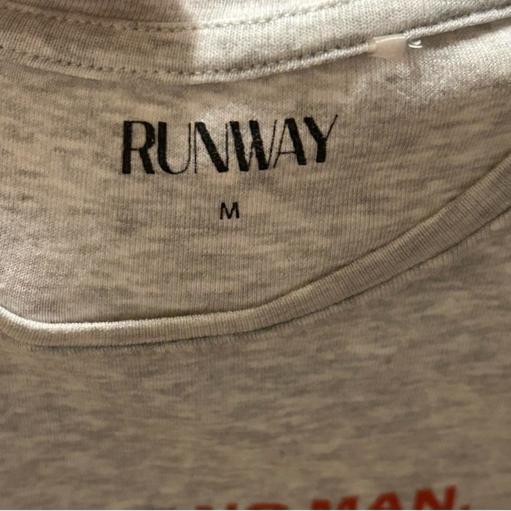 Project RUNWAY Gray Tee with Red Text - Picture 3 of 5